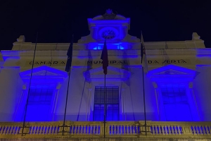 Sertã: Município iluminou Paços do Concelho de azul para assinalar o Dia Mundial da Diabetes