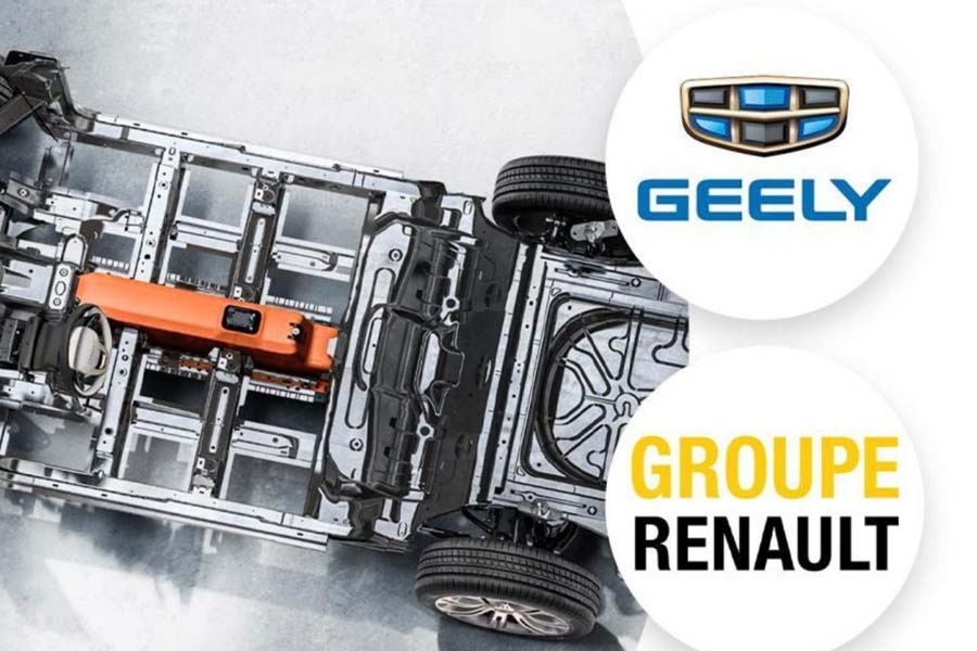 Renault e Geely anunciam consórcio para produção de motores a gasolina e híbridos